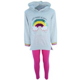 Παιδικό Σετ-Σύνολο New College 31-8349 Εκρού Κορίτσι