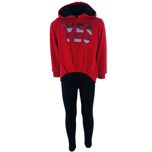 Παιδικό Σετ-Σύνολο Joyce 202103 Κόκκινο Κορίτσι