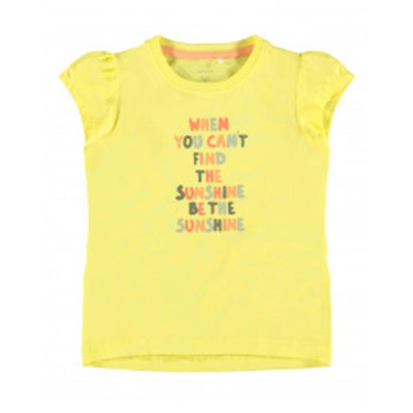 Παιδική Μπλούζα Name It 13190215 Κίτρινο Κορίτσι