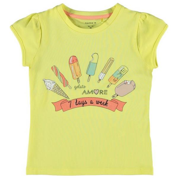 Παιδική Μπλούζα Name It 13190187 Κίτρινο Κορίτσι