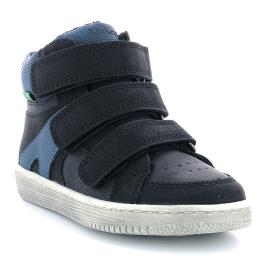 Παιδικό Μποτάκι Kickers LOHAN 739363-30-83Β BLACK BLEU Αγόρι