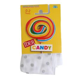 Παιδικό Καλσόν Ider Candy 5201-3519 Λευκό