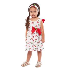 Βρεφικό Φόρεμα Εβίτα 226547 Λευκό Κορίτσι