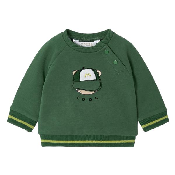 Βρεφική Μπλούζα Mayoral 12-02407-063 Πράσινο Αγόρι