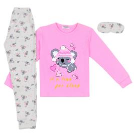 Παιδική Πυτζάμα Εβίτα H-186 Ροζ Κορίτσι
