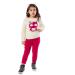 Παιδική Μπλούζα Εβίτα 227302 Εκρού Κορίτσι