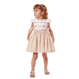 Παιδικό Φόρεμα Εβίτα 238278 Μπεζ Κορίτσι