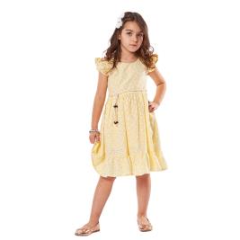 Παιδικό Φόρεμα Εβίτα 238222 Κίτρινο Κορίτσι