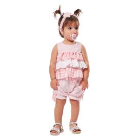 Παιδικό Σετ-Σύνολο Εβίτα 238523 Ροζ Κορίτσι