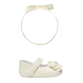 Βρεφικό Παπούτσι Mayoral 23-09633-090 Εκρού Κορίτσι