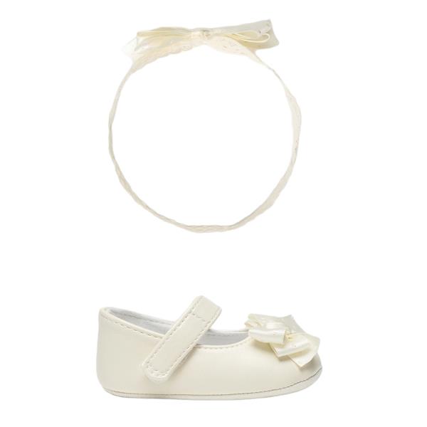 Βρεφικό Παπούτσι Mayoral 23-09633-090 Εκρού Κορίτσι