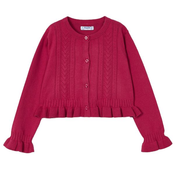 Παιδική Ζακέτα Mayoral 23-03345-057 Ροδί Κορίτσι