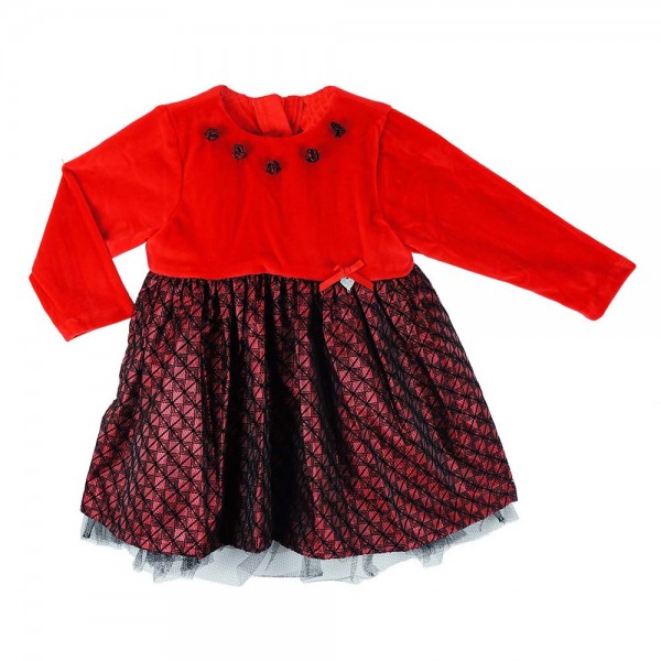 Παιδικό Φόρεμα Boutique 45-116372-7 Κόκκινο Κορίτσι