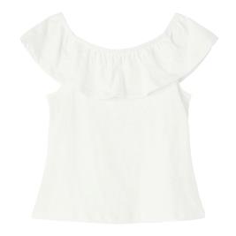 Παιδική Μπλούζα Name It 13215116 Λευκό Κορίτσι