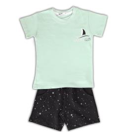 Παιδικό Σετ-Σύνολο Nek 43223 Φυστικί Μαύρο Αγόρι