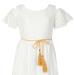Παιδικό Φόρεμα Mamma Natura 3520 Λευκό Κορίτσι