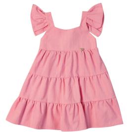 Παιδικό Φόρεμα Mamma Natura 3622 Ροζ Κορίτσι