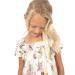 Παιδικό Φόρεμα Energiers 15-223318-7 Λευκό Εμπριμέ Κορίτσι