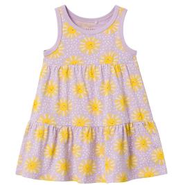 Παιδικό Φόρεμα Name It 13217565 Λιλά Κορίτσι