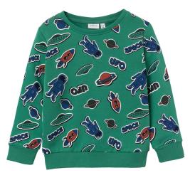 Παιδική Μπλούζα Name it 13220011 Πράσινο Αγόρι