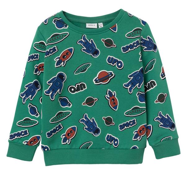 Παιδική Μπλούζα Name it 13220011 Πράσινο Αγόρι