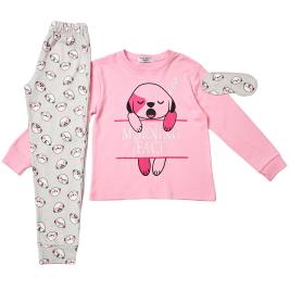 Παιδική Πυτζάμα Εβίτα H-187 Ροζ Κορίτσι