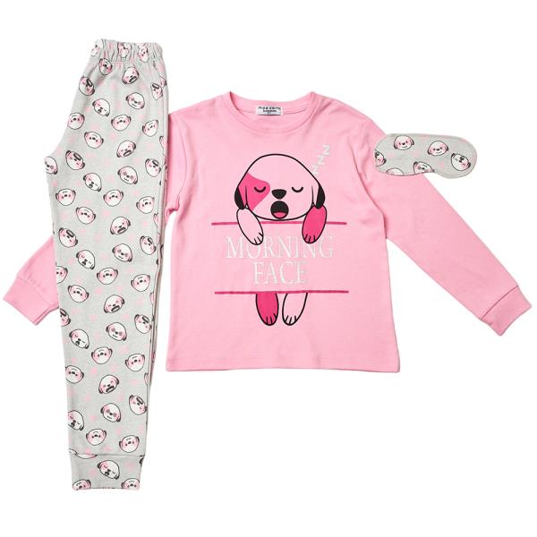 Παιδική Πυτζάμα Εβίτα H-187 Ροζ Κορίτσι