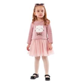 Παιδικό Φόρεμα Εβίτα 239240 Σομόν Κορίτσι