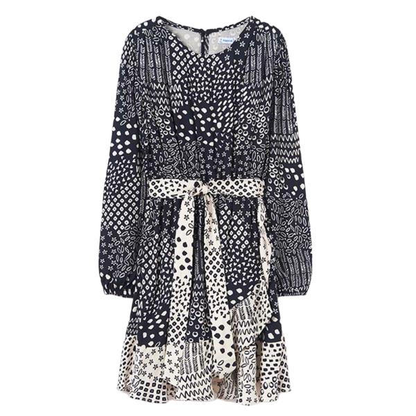 Παιδικό Φόρεμα Mayoral 13-07961-094 Μαύρο Κορίτσι