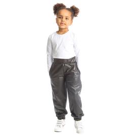 Παιδικό Παντελόνι Joyce 2363943 Μαύρο Κορίτσι
