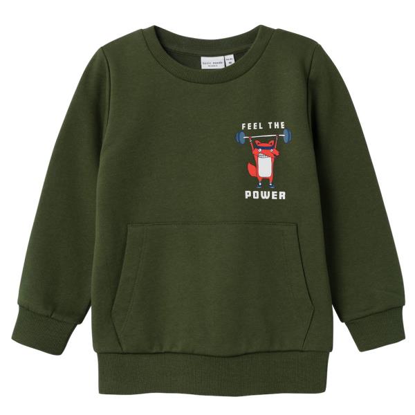 Παιδική Μπλούζα Name it 13220377 Χακί Αγόρι