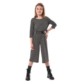 Παιδική Ολόσωμη Φόρμα Εβίτα 239069 Μαύρο Κορίτσι