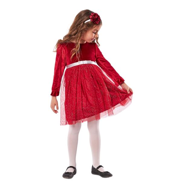 Παιδικό Φόρεμα Εβίτα 239269 Κόκκινο Κορίτσι