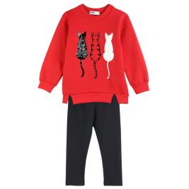 Παιδικό Σετ-Σύνολο Nek 133423 Κόκκινο Κορίτσι