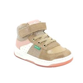 Παιδικό Μποτάκι Kickers Kickalien 910870-30-113.B Χρυσό Ροζ Κορίτσι