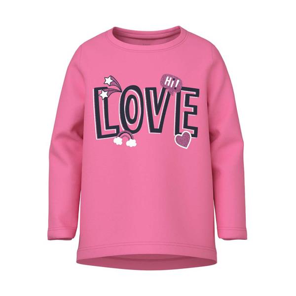 Παιδική Μπλούζα Name It 13220298 Ροζ Κορίτσι