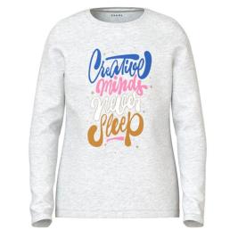 Παιδική Μπλούζα Name It 13220274 Μελανζέ Κορίτσι