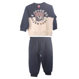 Παιδική Φόρμα-Σετ Joyce 2362122 Μαρέν Μπεζ Αγόρι