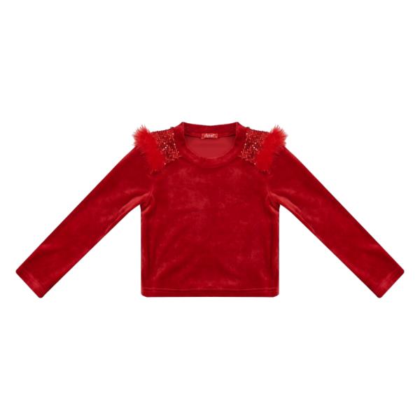 Παιδική Μπλούζα Chief 3201001.2002 Κόκκινο Κορίτσι