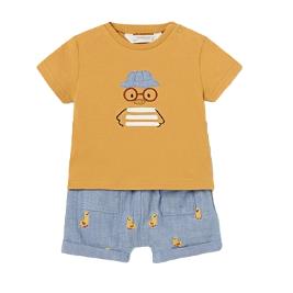 Βρεφικό Σετ-Σύνολο Mayoral 24-01208-064 Κίτρινο Αγόρι