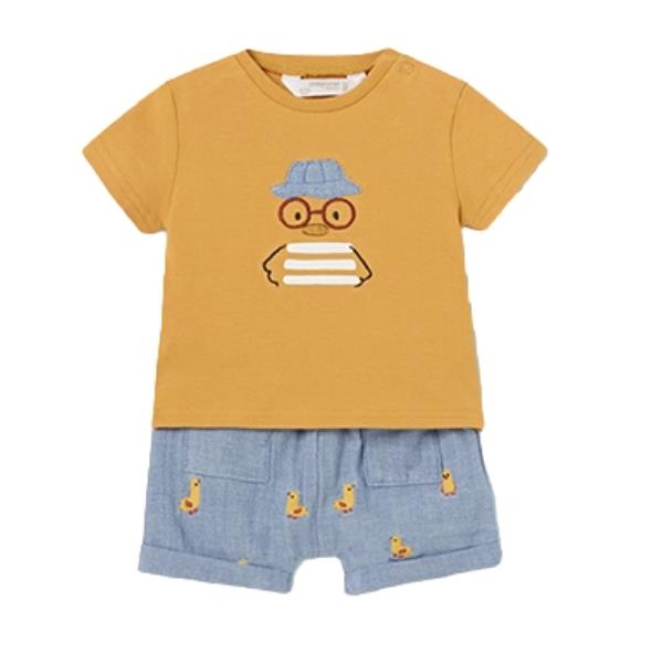 Βρεφικό Σετ-Σύνολο Mayoral 24-01208-064 Κίτρινο Αγόρι
