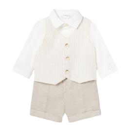 Βρεφικό Σετ-Σύνολο Mayoral 24-01220-063 Μπεζ Αγόρι