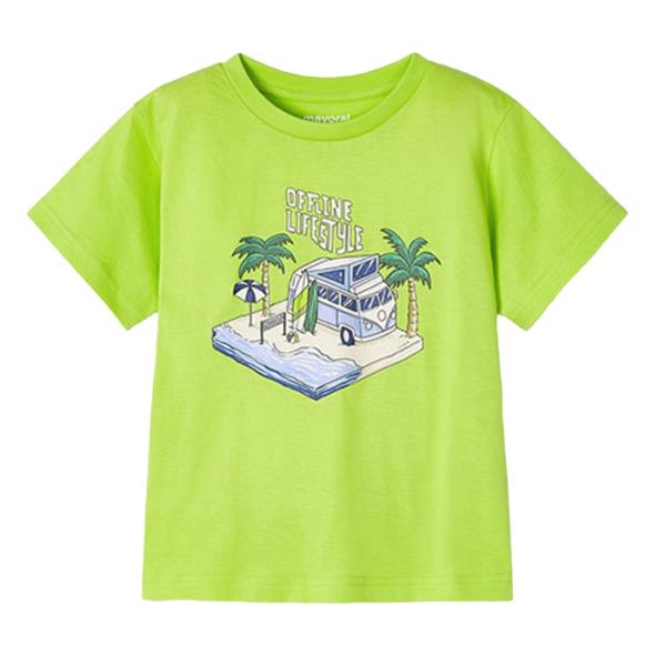Παιδική Μπλούζα Mayoral 24-03004-011 Λαχανί Αγόρι