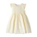 Βρεφικό Φόρεμα Εβίτα 242502 Κίτρινο Κορίτσι