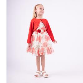 Παιδικό Φόρεμα Εβίτα 242207 Κόκκινο Κορίτσι