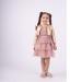 Παιδικό Φόρεμα Εβίτα 242230 Ροζ Πουά Κορίτσι