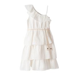 Παιδικό Φόρεμα Εβίτα 242078 Λευκό Κορίτσι