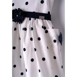 Παιδικό Φόρεμα Εβίτα 242201 Λευκό Μαρέν Κορίτσι