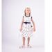 Παιδικό Φόρεμα Εβίτα 242201 Λευκό Μαρέν Κορίτσι