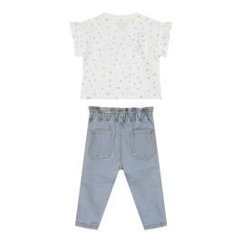 Βρεφικό Σετ-Σύνολο Energiers 14-224405-0 Denim Κορίτσι